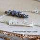 Bracciale con sagome personalizzate, bracciale dei tuoi ricordi. Composizione da cinque sagome.