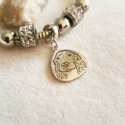 charm ritratto personalizzato compatibile Pandora