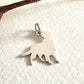 ciondolo in argento razza di cane flat coated retriever di petsoul jewelry