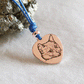 Collana personalizzata ritratto animale - Cordino cuore donna