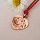 Collana personalizzata ritratto animale - Cordino cuore donna