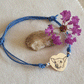 Bracciale cordino cuore donna