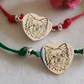 Bracciale cordino cuore donna
