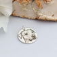 ciondolo personalizzato in oro 18K con ritratto animale. Oro inciso con cane