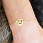 bracciale personalizzato con il ritratto del tuo cane gatto coniglio